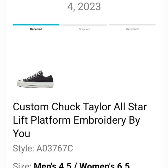 All star platform converse black - Picture 6 of 7